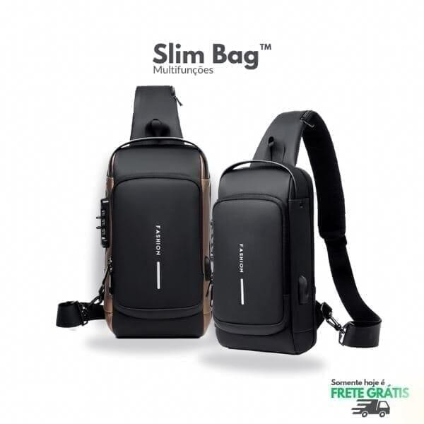 Bolsa Slim Bag™ - Mochila Anti-Furto com Senha USB - Sempre desconto